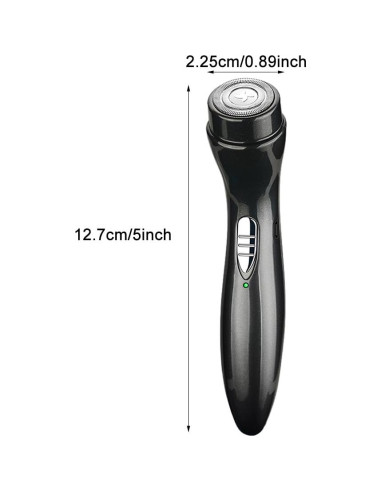 Mini Afeitadora Eléctrica Inalámbrica QKDS USB Portátil