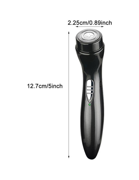 Mini Afeitadora Eléctrica Inalámbrica QKDS USB Portátil