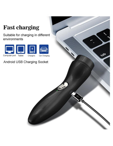 Mini Afeitadora Eléctrica Inalámbrica QKDS USB Portátil