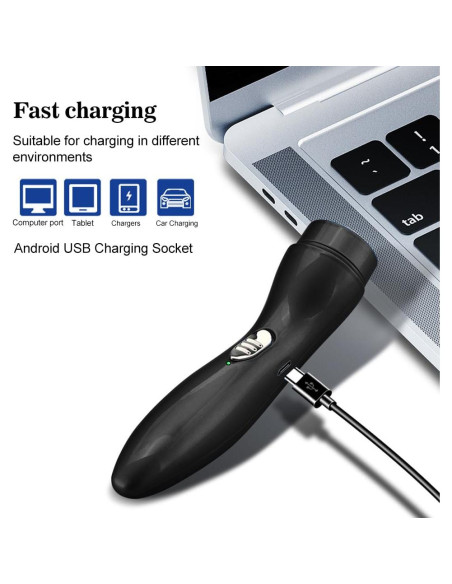 Mini Afeitadora Eléctrica Inalámbrica QKDS USB Portátil
