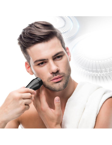Mini Afeitadora Eléctrica Inalámbrica QKDS USB Portátil
