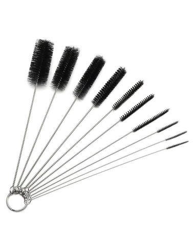 Cepillo Limpiador de Tubos DESIN - Juego de 10 Piezas 20.8 cm