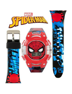 Reloj Digital LCD Spider-Man para Niños con Bisel Iluminado 2