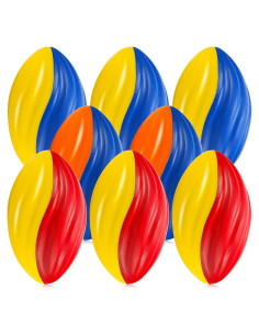 Mini Balones de Fútbol Lewtemi 8 Pcs Espuma Suave 12,7 cm