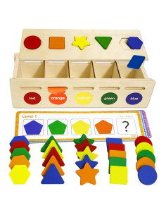 Juguete Educativo de Clasificación y Emparejamiento LOYUEGIYO