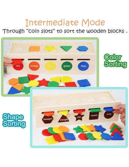 Juguete Educativo de Clasificación y Emparejamiento LOYUEGIYO