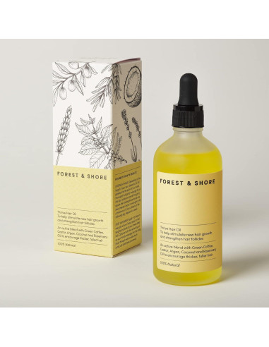 Aceite para Crecimiento del Cabello Forest & Shore 100ml