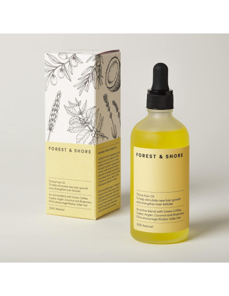 Aceite para Crecimiento del Cabello Forest & Shore 100ml