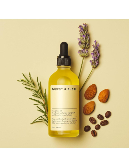 Aceite para Crecimiento del Cabello Forest & Shore 100ml