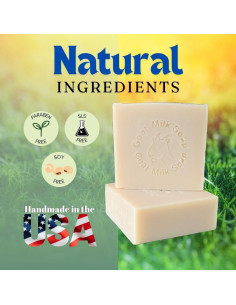 Jabón Artesanal de Leche de Cabra SQUIDIO 106g x2 Hidratante 2