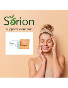 Jabón Sorion para Cara y Cuerpo - Cuidado Ayurveda 198g 2