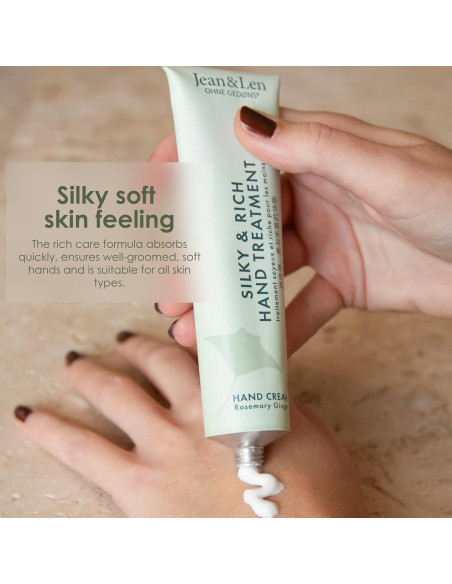 Crema de Manos Jean & Len 75 ml Romero y Jengibre Sin Parabenos Crema de Manos Jean & Len 75 ml Romero y Jengibre Sin Parabenos