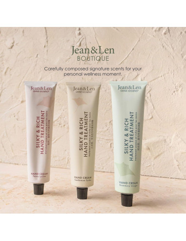 Crema de Manos Jean & Len 75 ml Romero y Jengibre Sin Parabenos