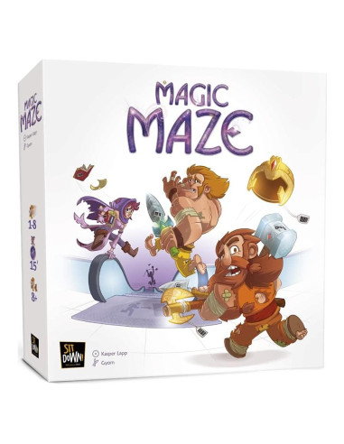 Magic Maze - Luma - Juego Cooperativo 1-8 Jugadores 15 min