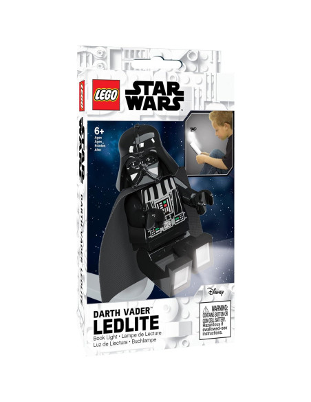 Luz de Libro Lego Star Wars Darth Vader LED Negro