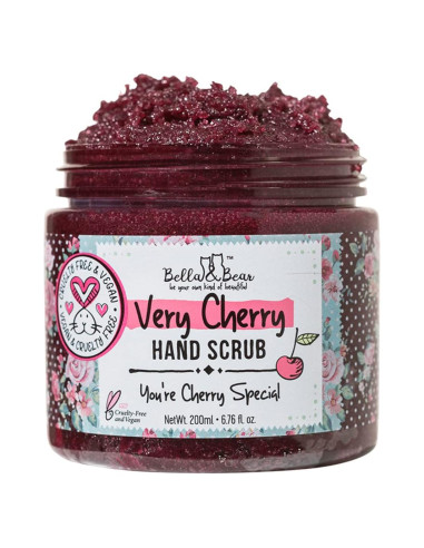 Exfoliante de Manos Bella & Bear Muy Cereza 190g Vegano