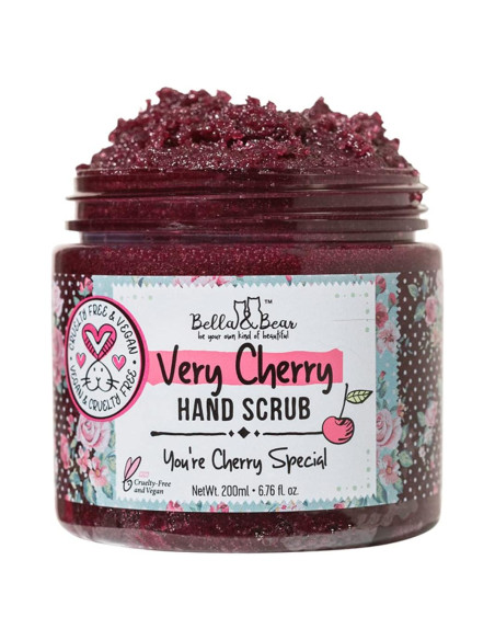 Exfoliante de Manos Bella & Bear Muy Cereza 190g Vegano