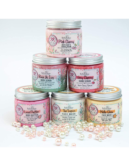 Exfoliante de Manos Bella & Bear Muy Cereza 190g Vegano