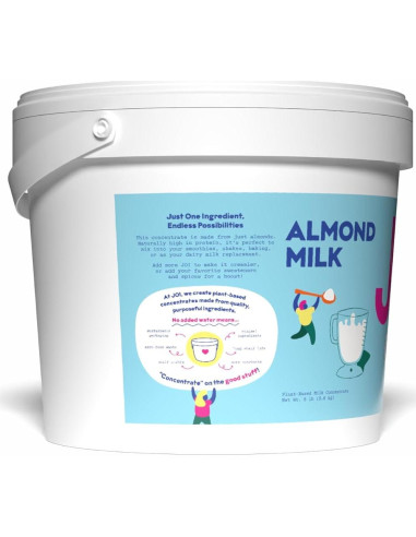 Concentrado de Leche de Almendra JOI 3.63 kg Sin Azúcar Vegano
