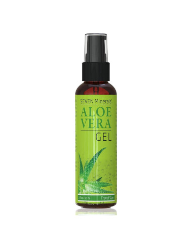 Gel de Aloe Vera Orgánico Seven Minerals 56.7g - Sin Fragancia