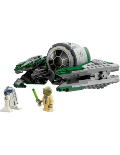 LEGO Star Wars Caza Jedi de Yoda 75360 con R2-D2 y Sable de Luz 2