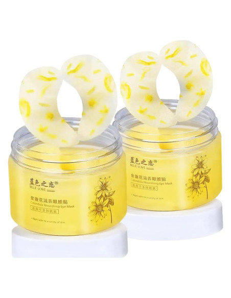 Parche para Ojos AMOR AZUL 80PCS Caléndula Hidratante Parche para Ojos AMOR AZUL 80PCS Caléndula Hidratante