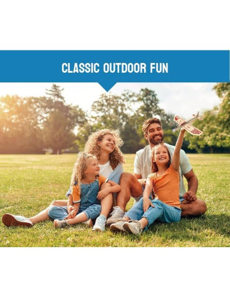 Kit de Aviones de Madera Balsa PLAYSTEM - 4 Planeadores 30.48 cm Kit de Aviones de Madera Balsa PLAYSTEM - 4 Planeadores 30.48 cm