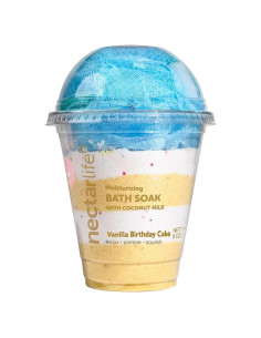 Baño de Leche de Coco y Sal Marina Nectar 255 g - Vegano