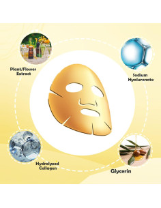 Mascarillas Faciales de Colágeno Permotary 6 PCS Hidratantes 2