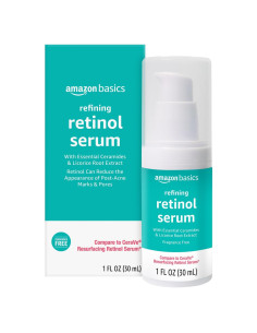 Suero Facial de Retinol Amazon Basics 29.57 ml - Antiacné
