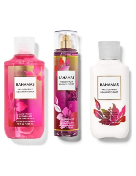 Conjunto Completo de Gel de Ducha y Crema Bath & Body Works