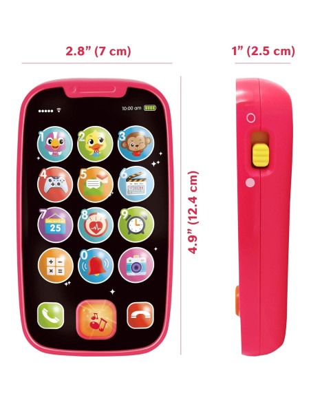 Mi Primer Smartphone - Juguete Teléfono para Bebés 15 Funciones