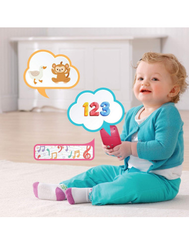 Mi Primer Smartphone - Juguete Teléfono para Bebés 15 Funciones