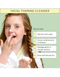 Paquete Cuidado Piel Niños - Limpiador Espumoso 100ml y Hidratante 50ml 2