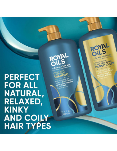 Head & Shoulders Set Champú y Acondicionador 2x31.4oz Hidratación