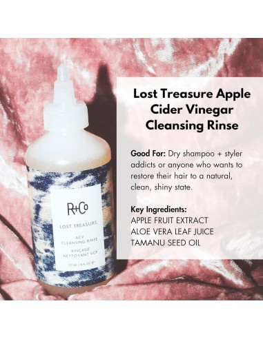Acondicionador R+Co Lost Treasure 177 ml - Vinagre de Manzana