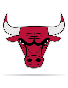 Bandera Cortada NBA Chicago Bulls Rico Industries 45,72 cm