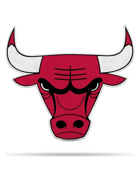 Bandera Cortada NBA Chicago Bulls Rico Industries 45,72 cm