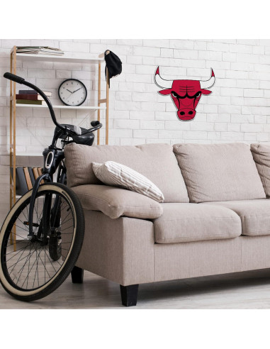 Bandera Cortada NBA Chicago Bulls Rico Industries 45,72 cm