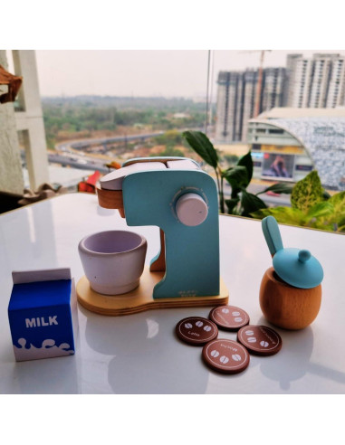 Juguete de Cafetera de Madera NESTA TOYS 15x8x12 cm 3+ Años