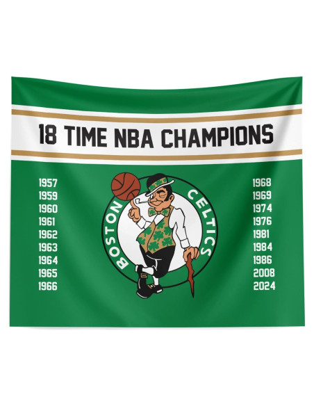 Tapiz Colgante NBA Boston Celtics 86x102 cm Poliester