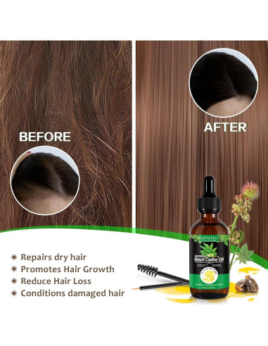 Aceite de Ricino Negro Jamaicano KPNEMA 59.5 ml Hidratante