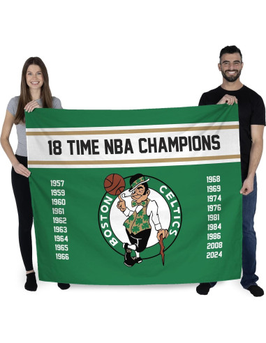 Tapiz Colgante NBA Boston Celtics 86x102 cm Poliester