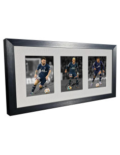 Foto Autografiada PSG Messi Neymar Mbappé 12x8 cm Marco