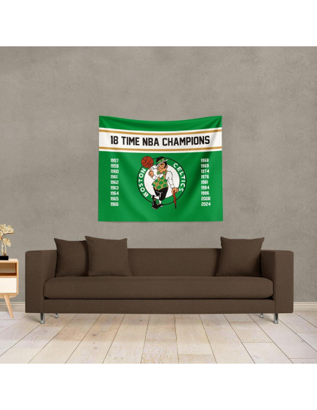 Tapiz Colgante NBA Boston Celtics 86x102 cm Poliester