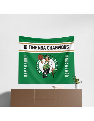 Tapiz Colgante NBA Boston Celtics 86x102 cm Poliester