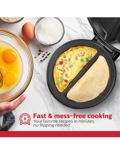 Hacedor de Omelet Holstein - Acero Inoxidable 2 Porciones 2