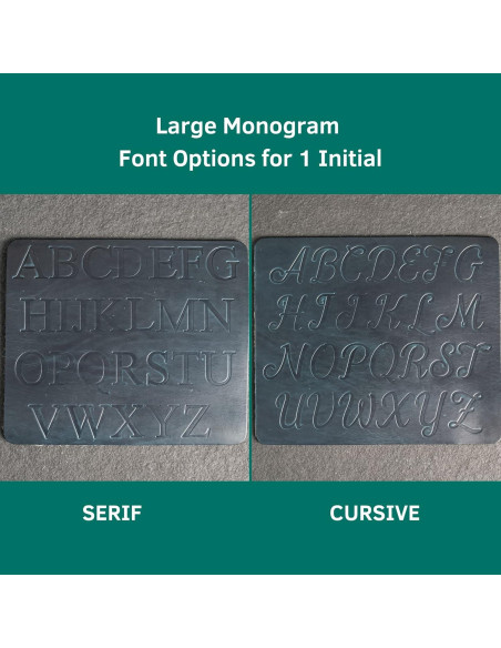 Bandeja de cuero personalizada Ox & Pine 19 cm cuadrada café