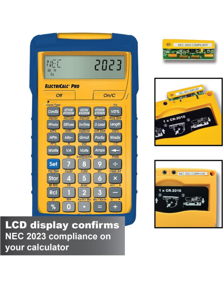 Kit Actualización ElectriCalc Pro 5070 Cumple NEC 2023