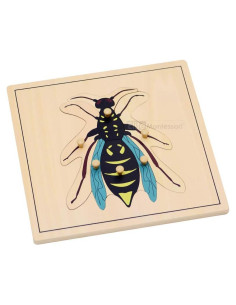 Rompecabezas de Botánica Montessori Elite 24x24 cm